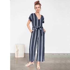 Rails Angela Striped Wide-Leg Jumpsuit